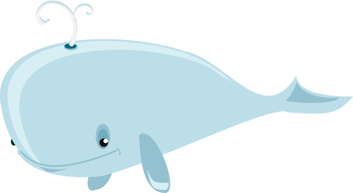 Cute Cartoon Whale