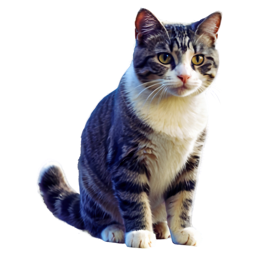 Cute Cat Character Png 43