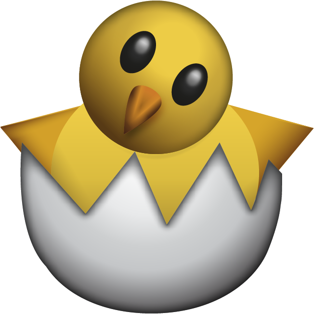 Hatching Chick Emoji, HD Png Download PNG image with a transparent background, free high-resolution download