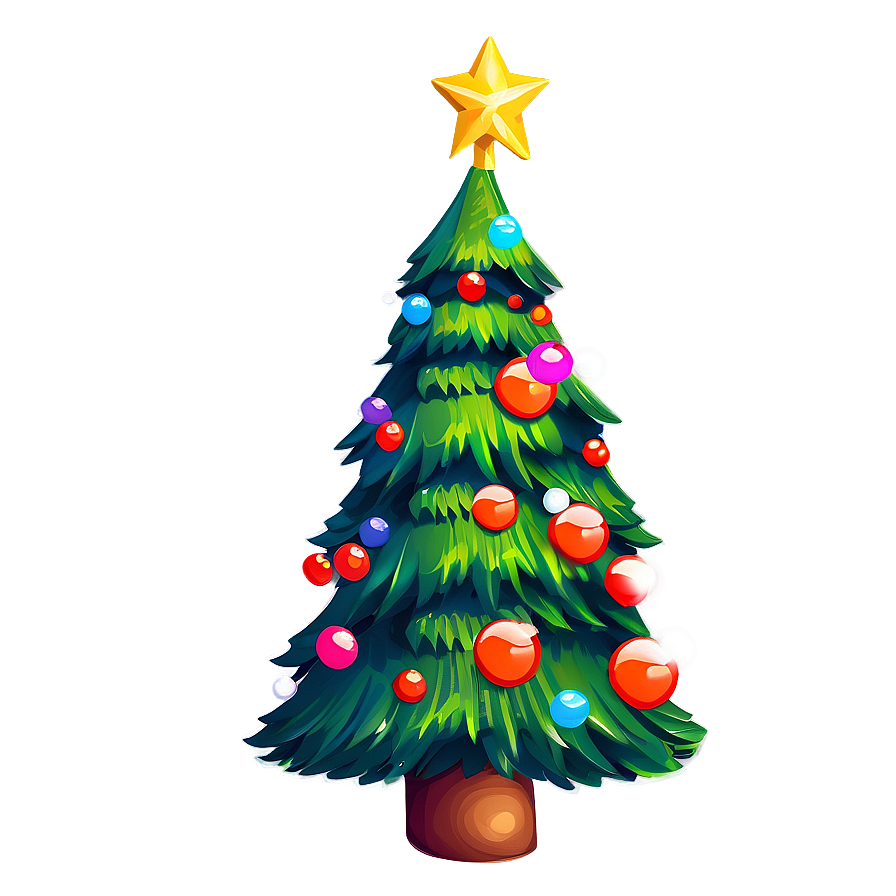 Cute Christmas Tree Png 06252024