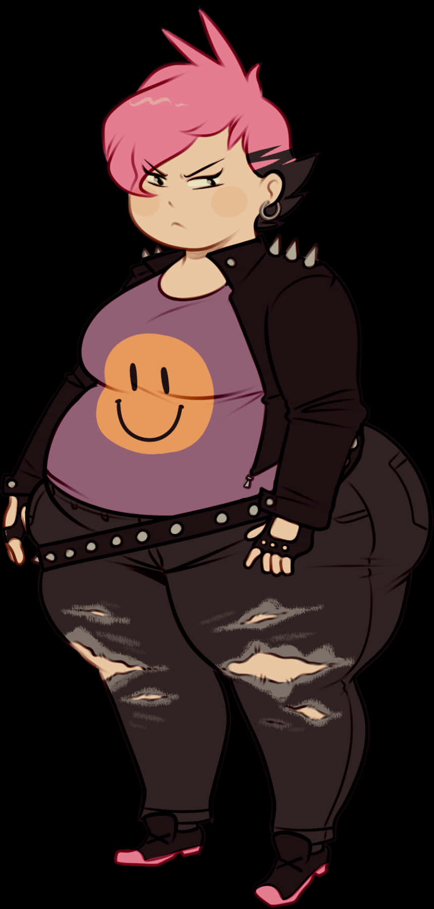 Cute Chubby Boys - Chubby Anime Girl, HD Png Download PNG with transparent background