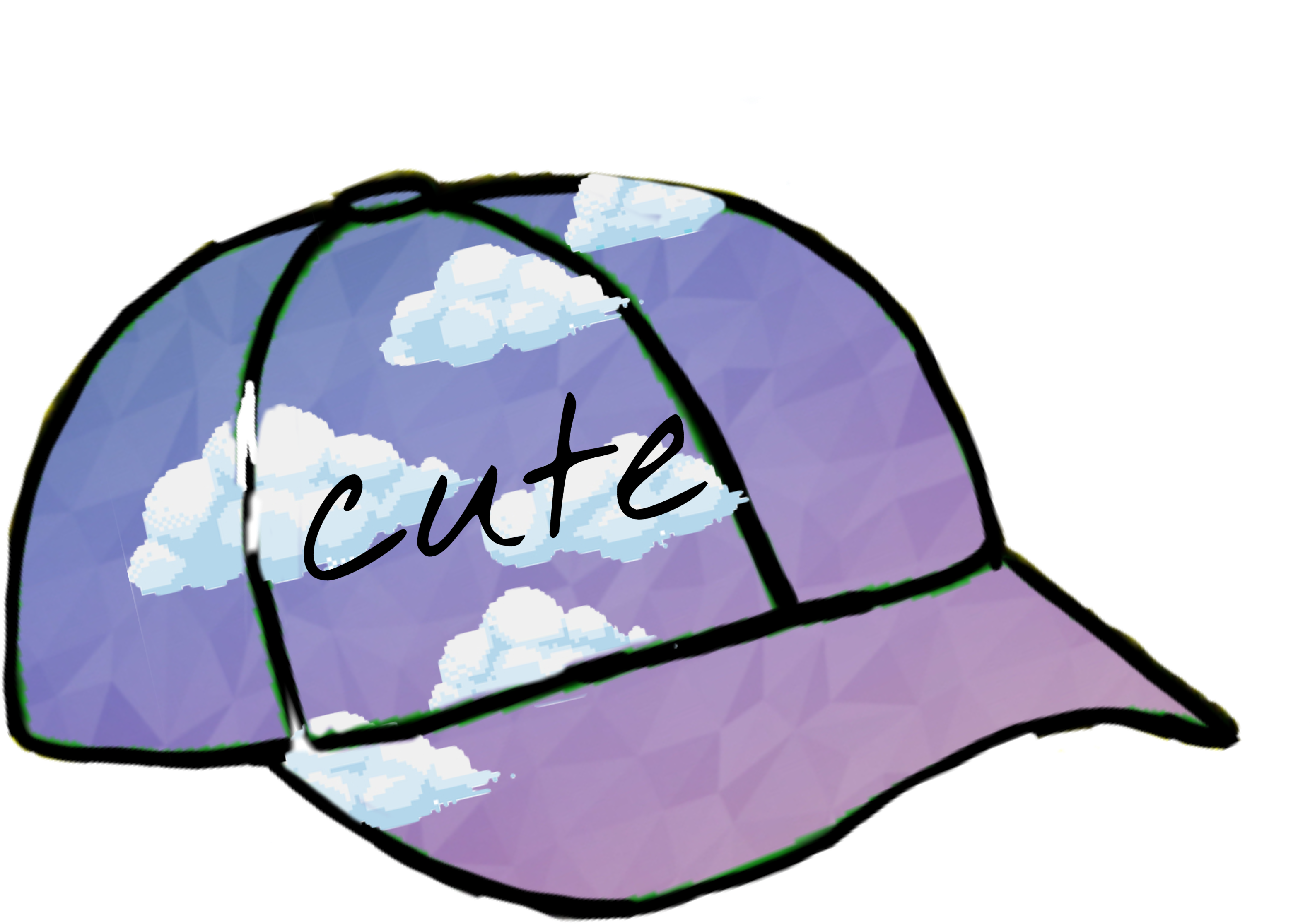 #gachalife#hat - Baseball Cap, HD Png Download PNG with transparent background