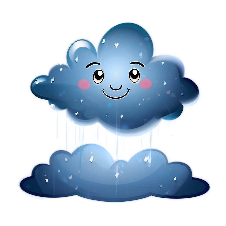 Cute Cloud Clipart Png 05252024