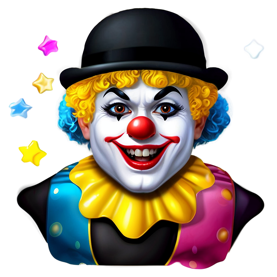 Cute Clown Emoji PNG phe17 PNG with transparent background