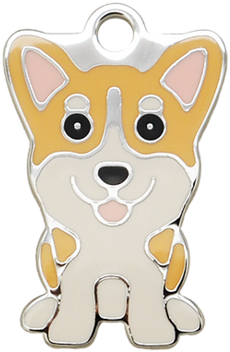 Cute Corgi Pendant Design