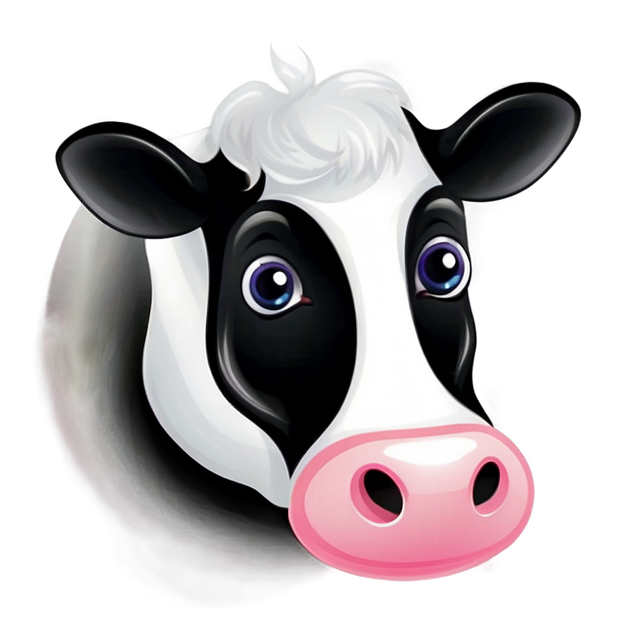 Cute Cow Face Clipart Png 66