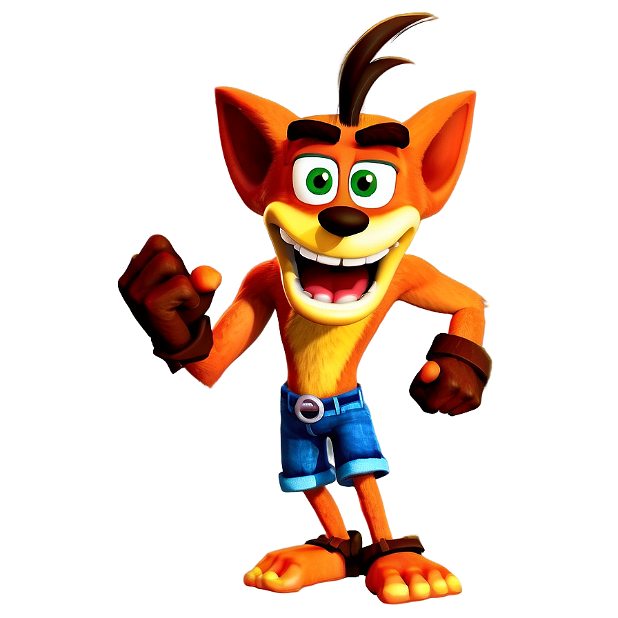Cute Crash Bandicoot PNG 43 PNG with transparent background