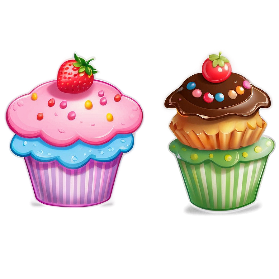 Cute Cupcake Png 05032024