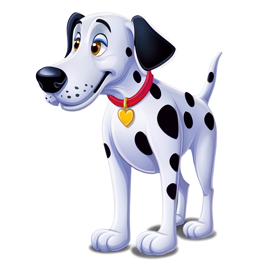 Cute Dalmatian Cartoon PNG 22 PNG with transparent background