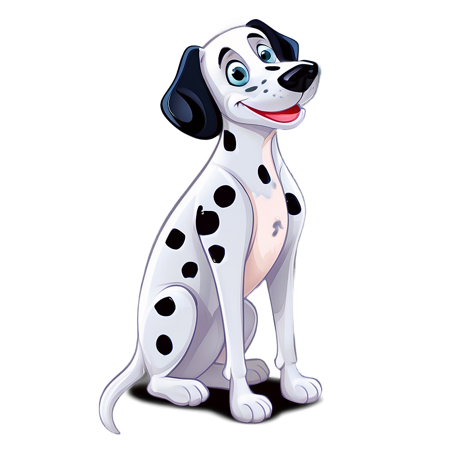 Cute Dalmatian Cartoon Png Eit82