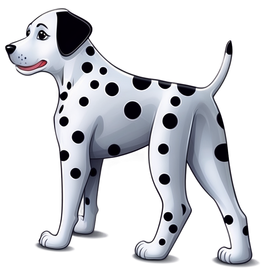 Cute Dalmatian Spots Illustration Png 64