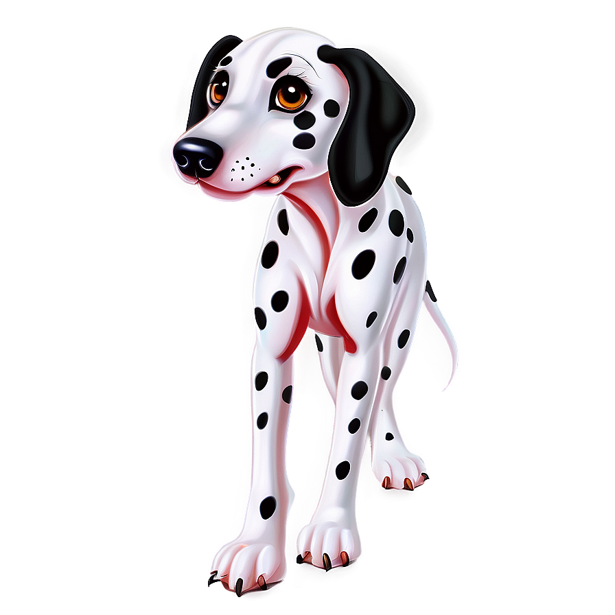 Cute Dalmatian Spots Illustration Png Vou