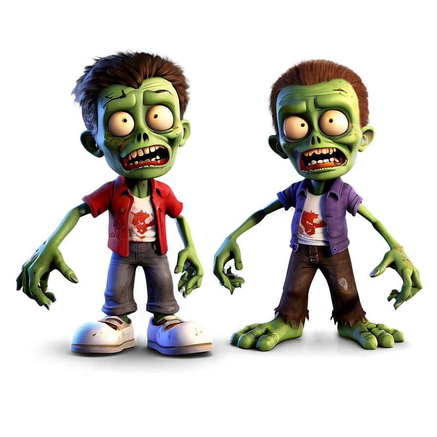 Cute Disney Zombies Characters Cartoon Png Bnm28