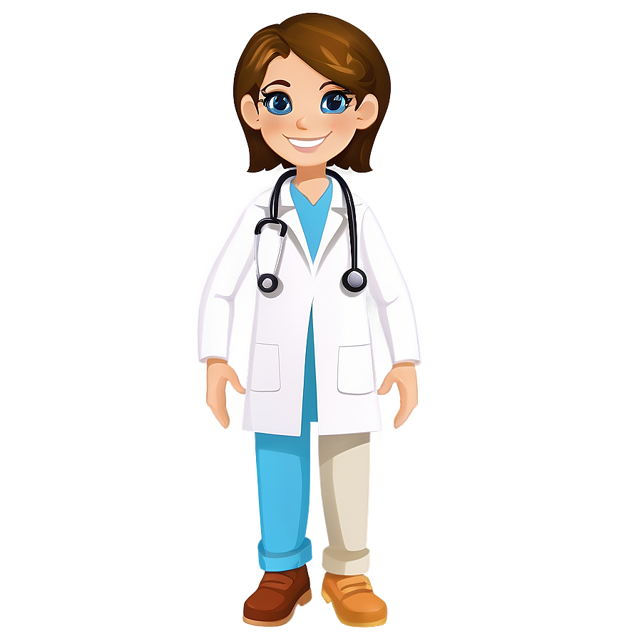 Cute Doctor Cartoon PNG 28 PNG image with a transparent background, free high-resolution download