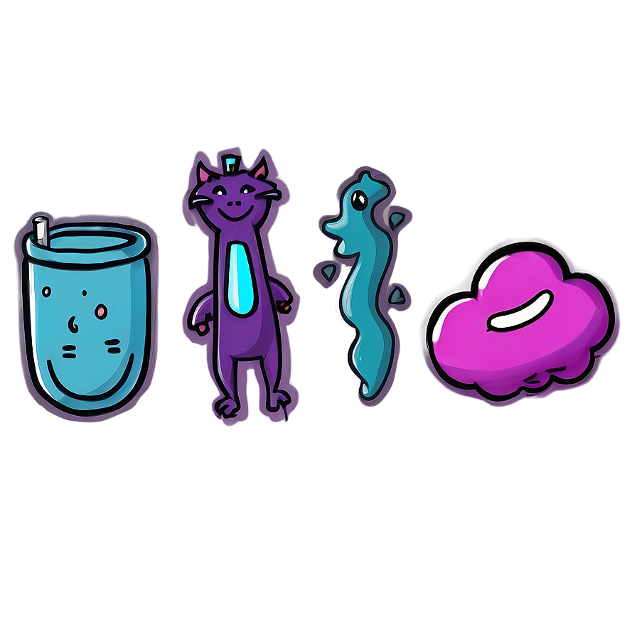 Cute Doodle PNG ngq55 PNG with transparent background