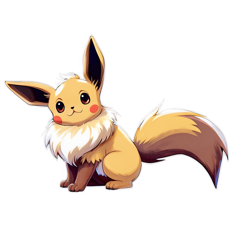 Cute Eevee Wallpaper PNG yes PNG with transparent background