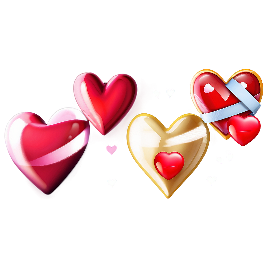 Cute Emoji Hearts Png Pgm