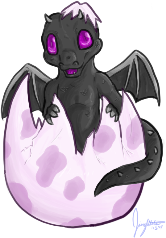 Cute_ Ender_ Dragon_ Hatching