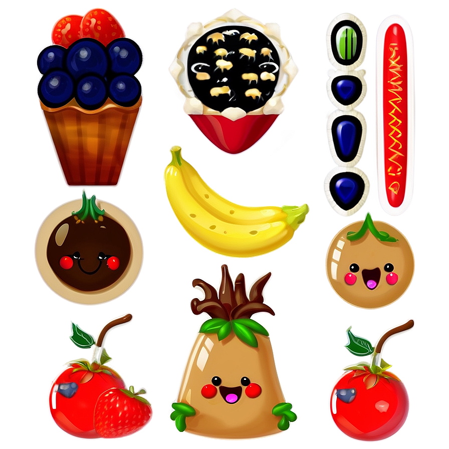 Cute Fantasy Food Png 06252024