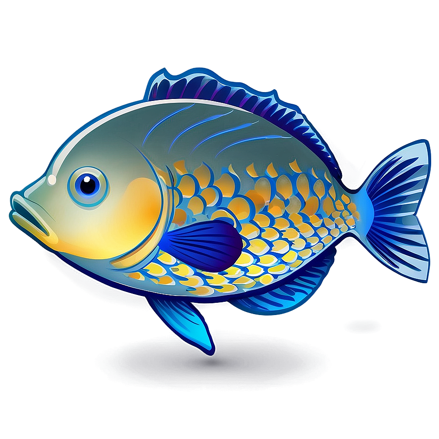 Cute Fish Illustration Png 30