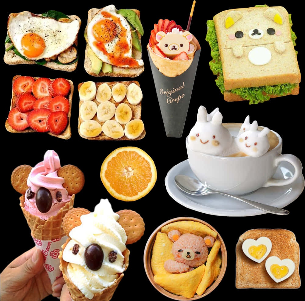 Cute Food Collage