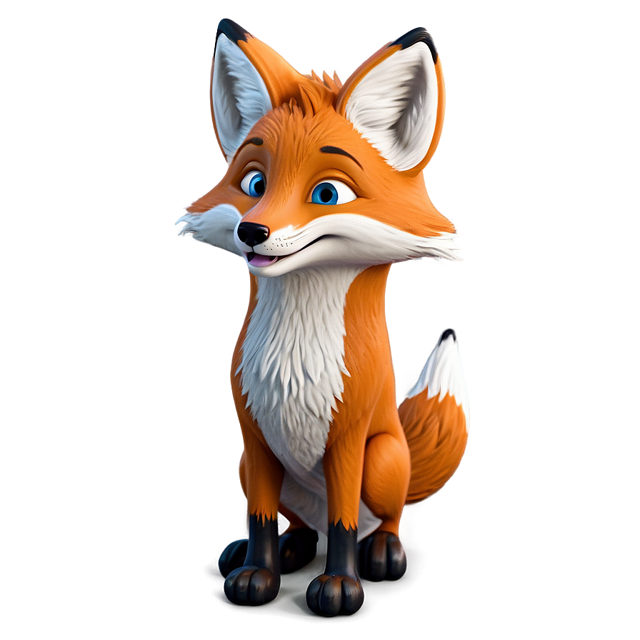 Cute Fox Cartoon Png 73