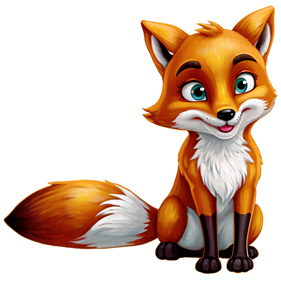 Cute Fox Cartoon Png 83