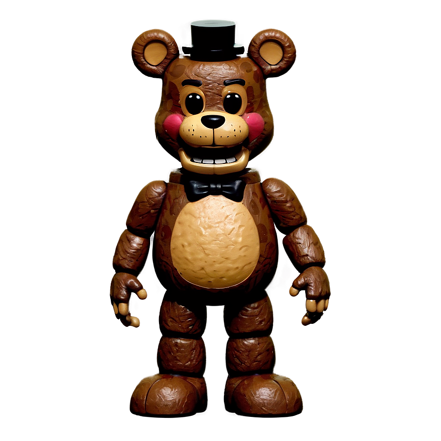 Cute Freddy Fazbear Figure Png 05252024