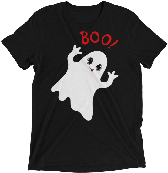 Cute Ghost Boo Graphic T Shirt