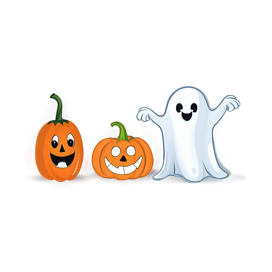 Cute Ghost Clipart Boo Png Xfl45