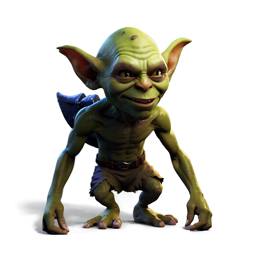 Cute Goblin Character PNG lpf PNG image with a transparent background, free high-resolution download
