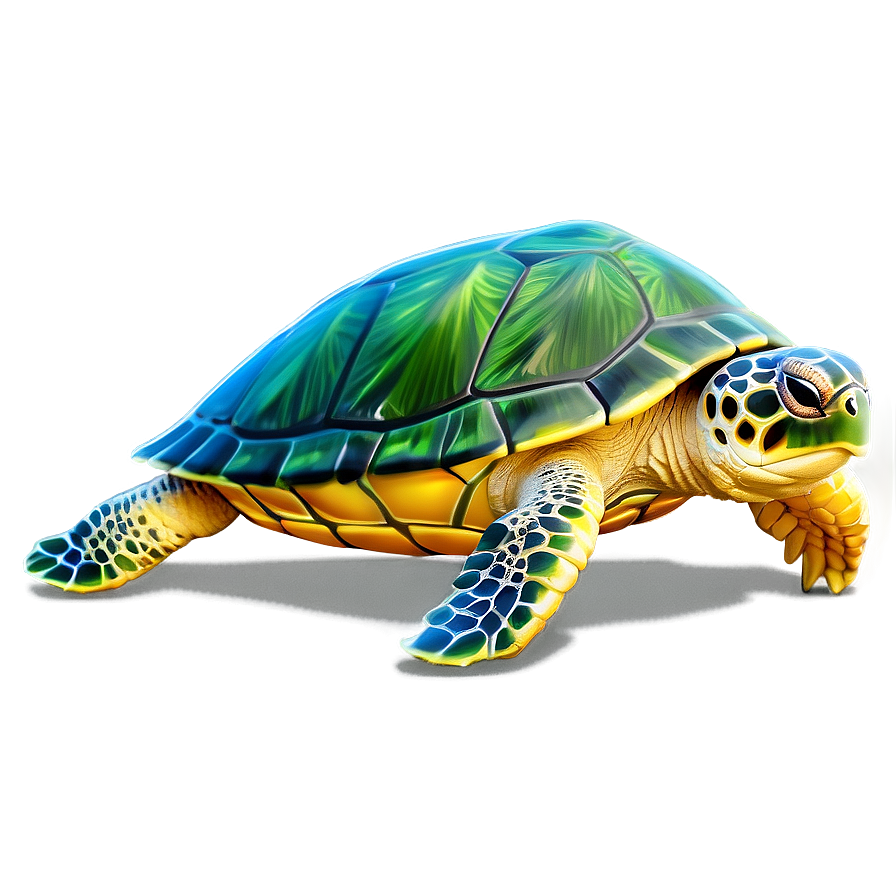 Cute Green Turtle Cartoon Png 85