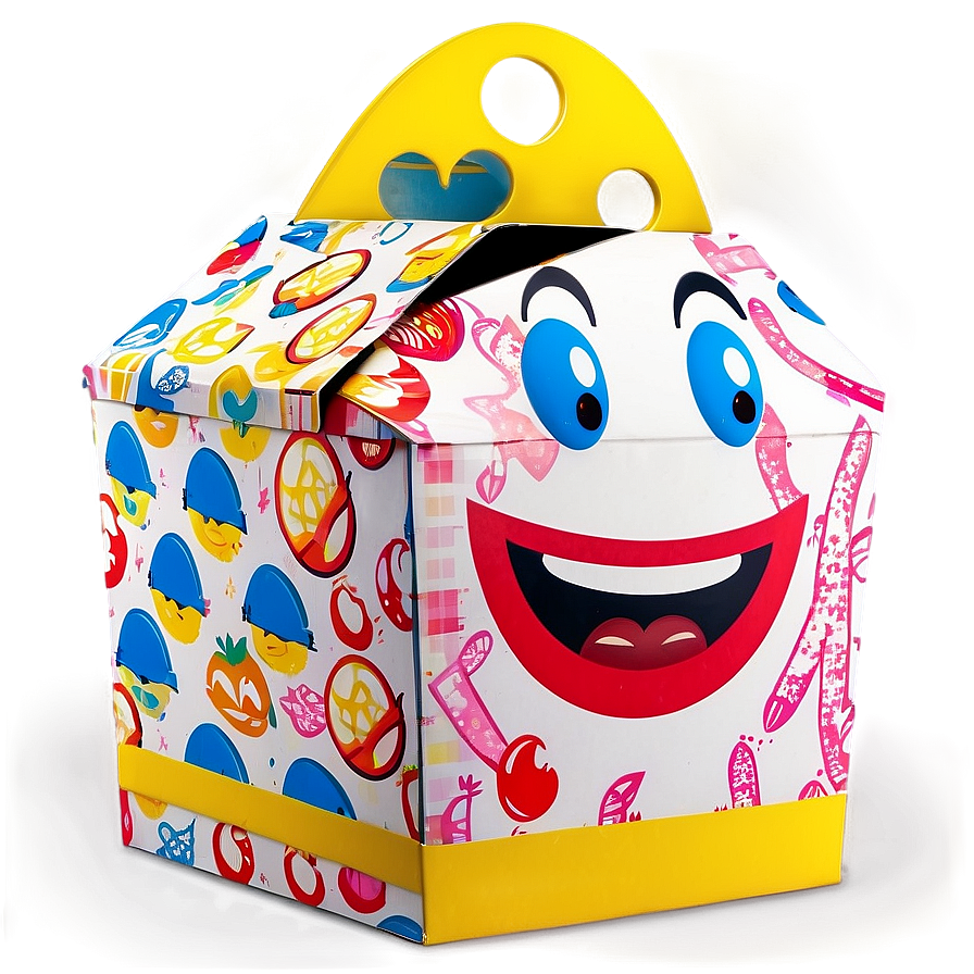 Cute Happy Meal Box Characters Png Ccc96