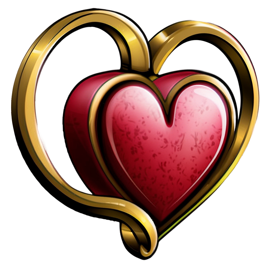 Cute Heart Drawing PNG 05232024 PNG with transparent background