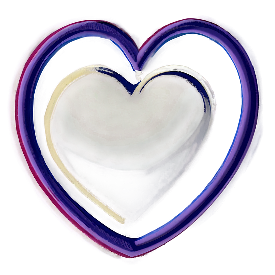 Cute Heart Drawing Png 93