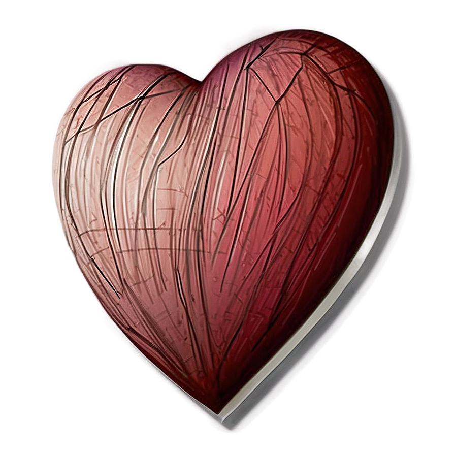 Cute Heart Drawing Png B