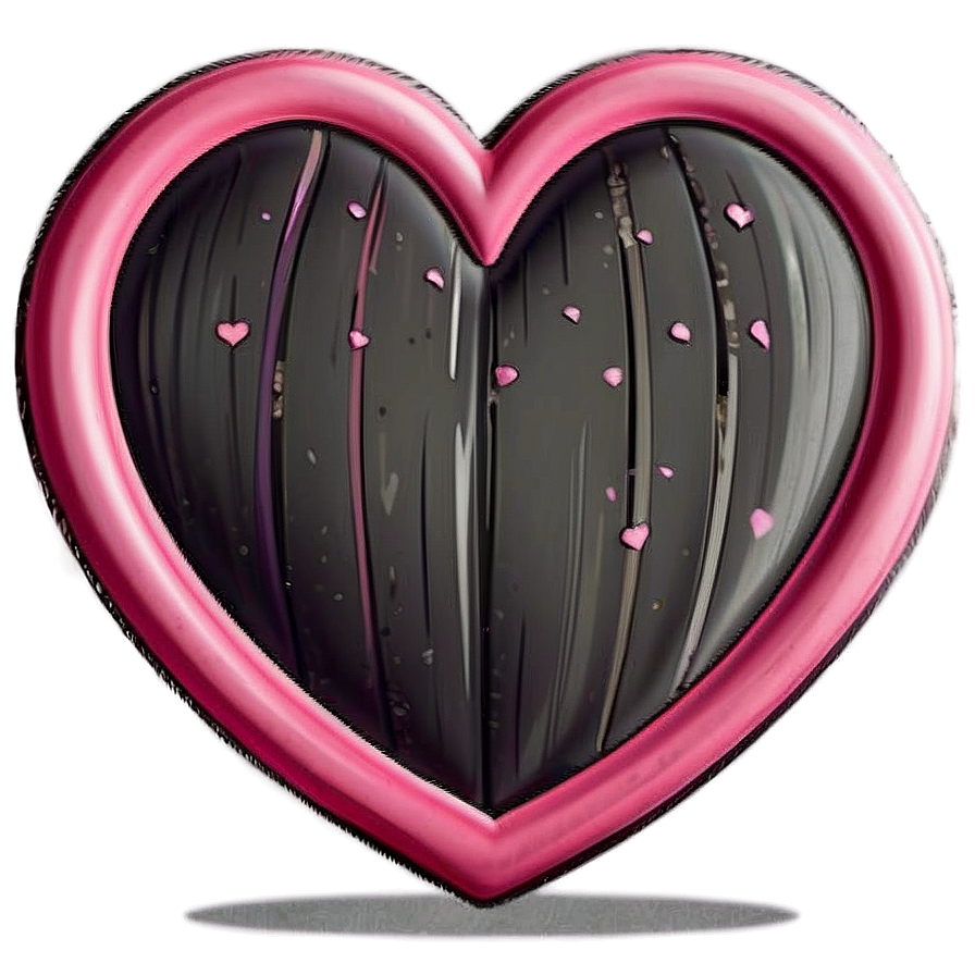 Cute Heart Graphic PNG gcv8 PNG with transparent background