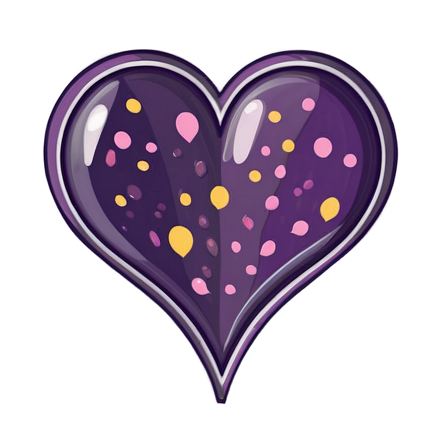 Cute Heart Illustration PNG 06202024 PNG image with a transparent background, free high-resolution download