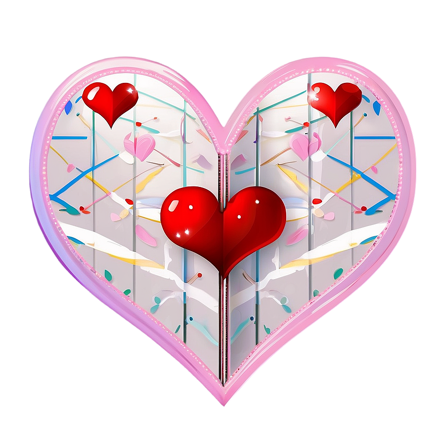 Cute Heart Vector Png 42