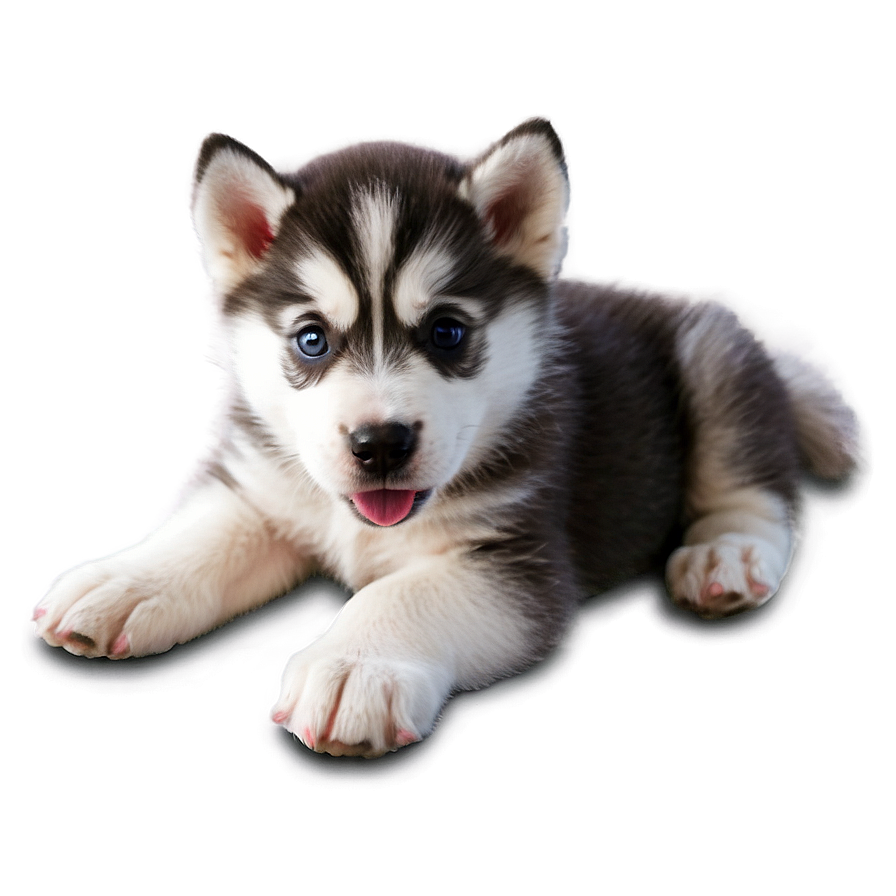 Cute Husky Puppy Png 06252024