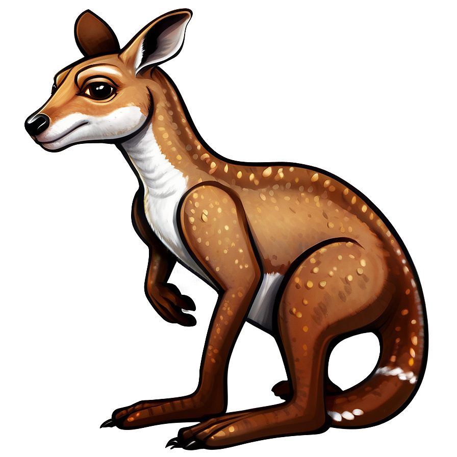 Cute Kangaroo Cartoon Png 57