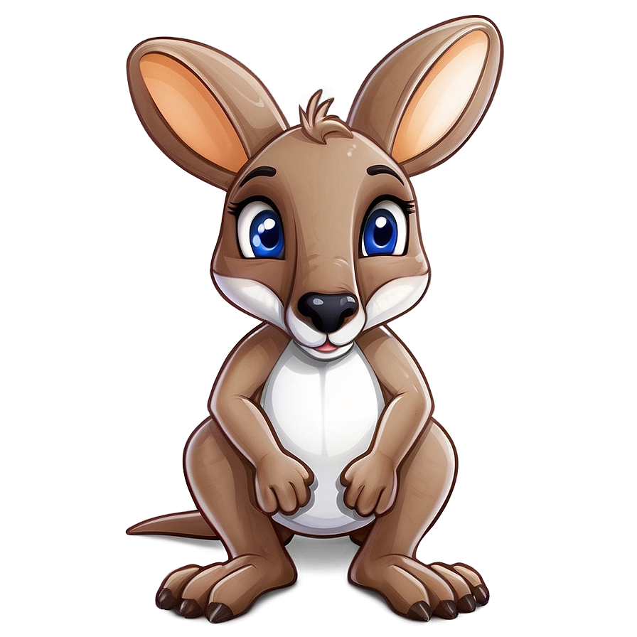 Cute Kangaroo Cartoon Png Gxa96