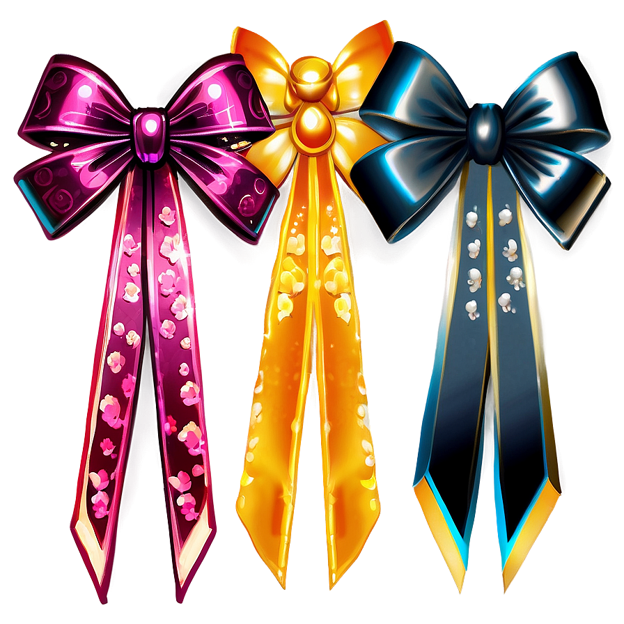 Cute Kawaii Bow Png Vsn27