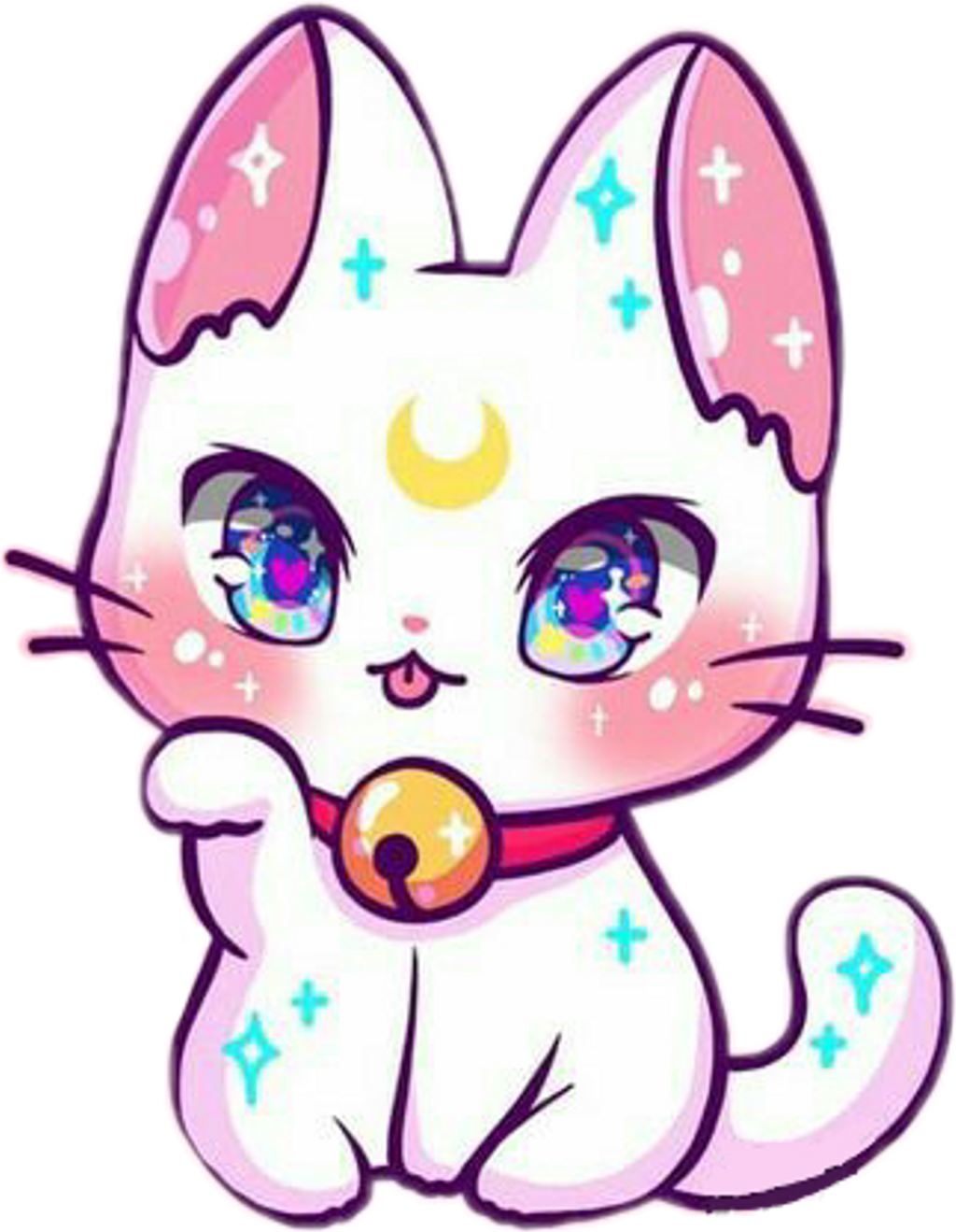 Cute Kawaii Cat Cartoon