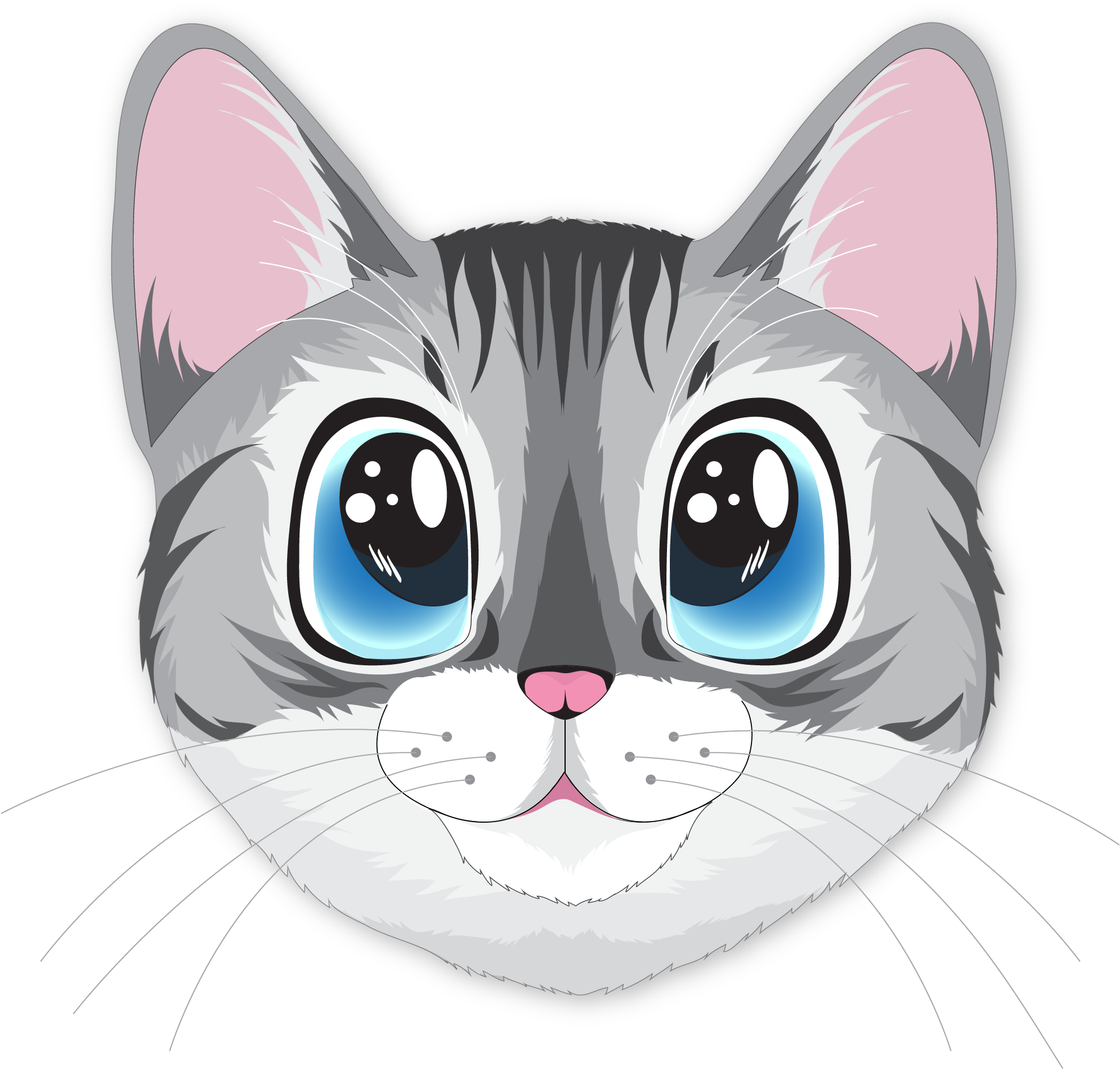 Cute Kawaii Cat Illustration.png