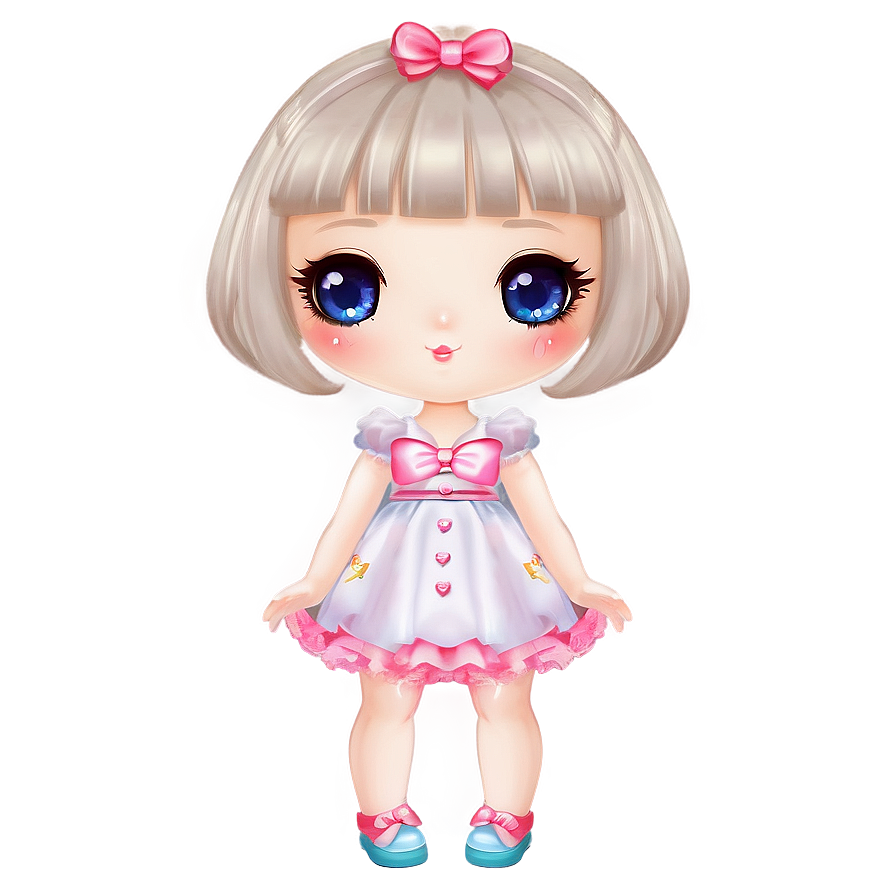 Cute Kawaii Doll Png Nfo