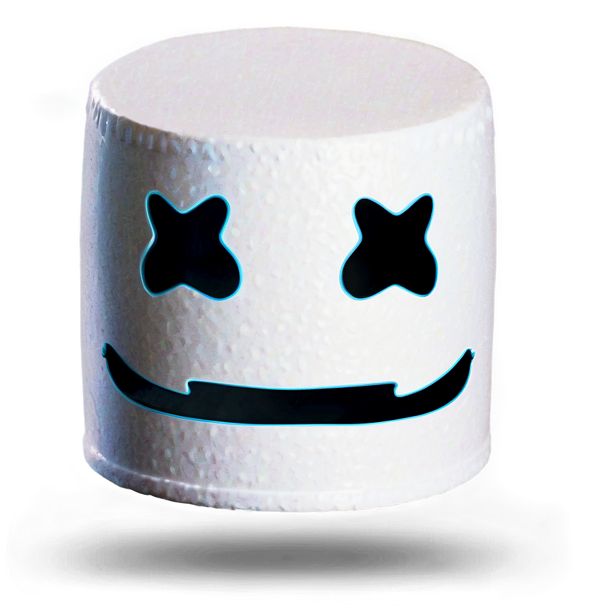 Cute Marshmello Head Png 86