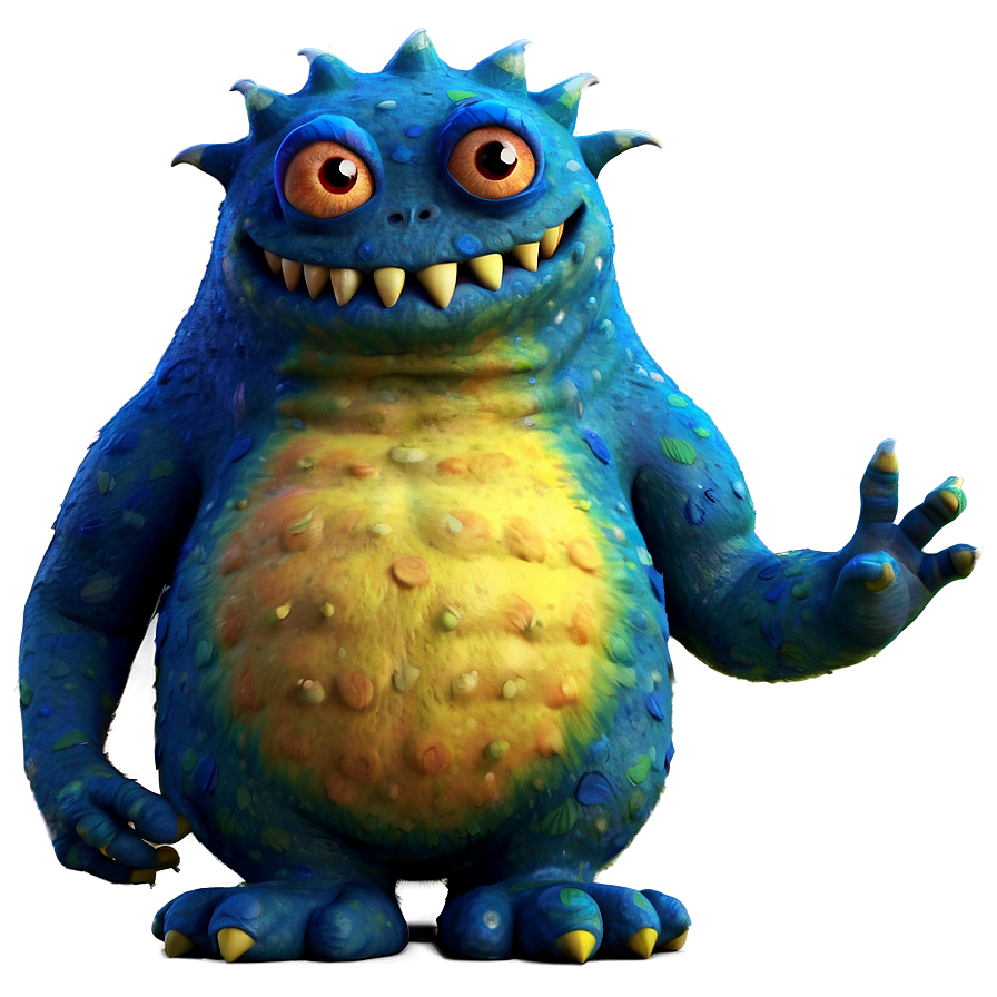 Cute Monster Character Png 18