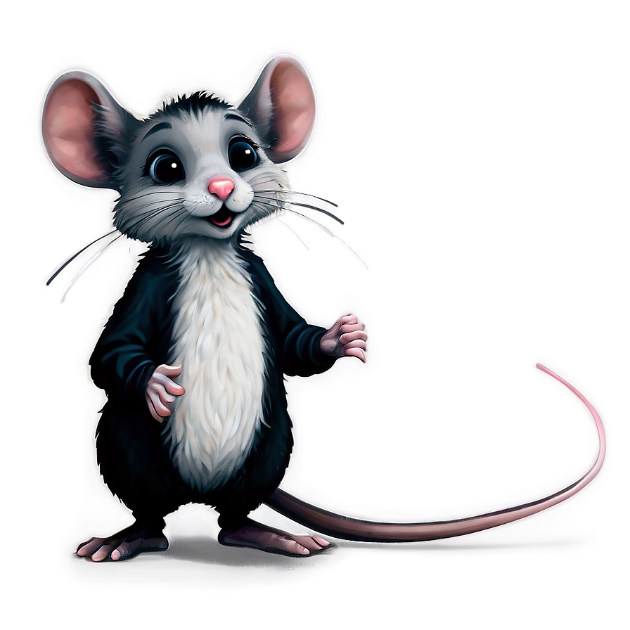 Cute Mouse Character Png Pxn