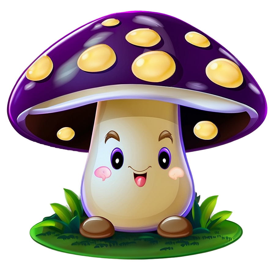 Cute Mushroom Cartoon Png 73